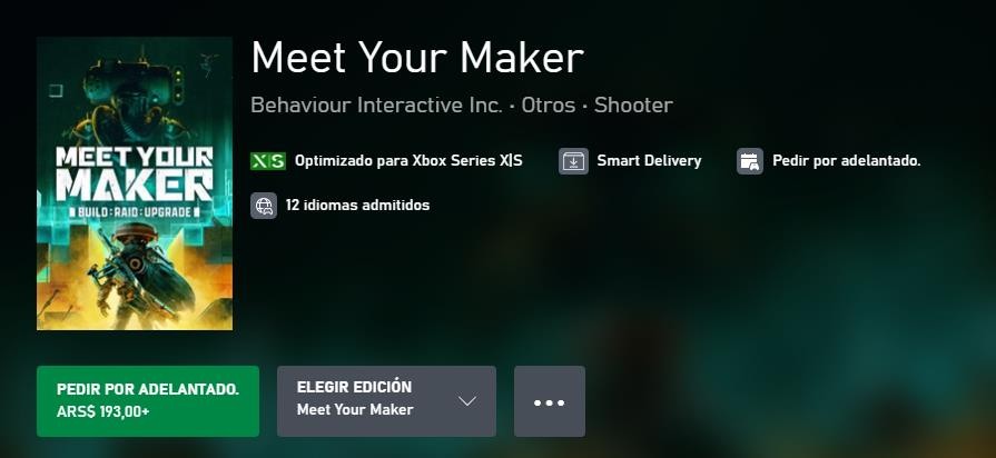 黎明杀机开发商新作《遇见造物主》Xbox阿区临时工定价仅需6.5元1